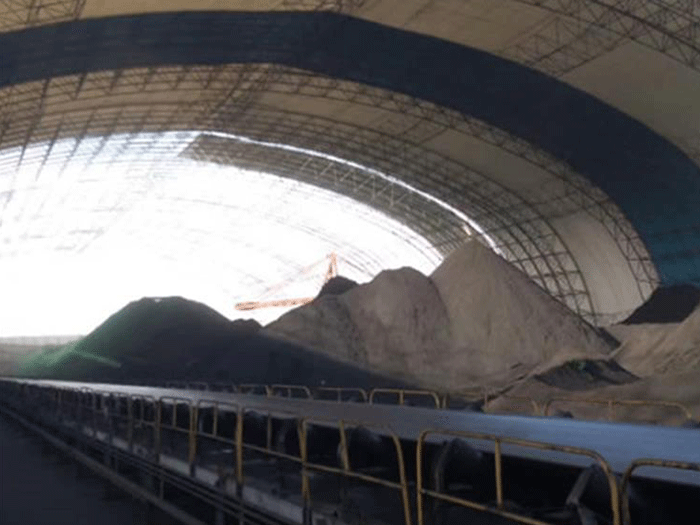 浙江煤棚料仓网架